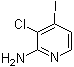 structure of CAS# 1152617-24-7, 3-Chloro-4-iodo-2-pyridinamine;(3-Chloro-4-iodopyridin-2-yl)amine
