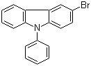 结构式 CAS# 1153-85-1, 3-溴-N-苯基咔唑