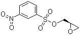 (S)-(+)-Glycidyl nosylate molecular structure (CAS 115314-14-2)