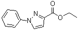 结构式 CAS# 115315-95-2, 1-苯基-1H-吡唑-3-羧酸乙酯