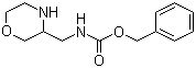 Benzyl [(morpholin-3-yl)methyl]carbamate molecular structure (CAS 1154870-85-5)