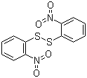 Bis(2-nitrophenyl) disulfide molecular structure (CAS 1155-00-6)