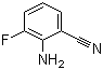 2-Amino-3-fluorobenzonitrile molecular structure (CAS 115661-37-5)