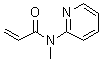 structure of CAS# 1156926-11-2, N-Methyl-N-(2-pyridyl)acrylamide;N-Methyl-N-2-pyridinyl-2-propenamide