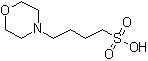 structure of CAS# 115724-21-5, 4-Morpholinebutanesulfonic acid;MOBS