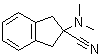 2-(Dimethylamino)-2,3-dihydro-1H-indene-2-carbonitrile molecular structure (CAS 1157501-60-4)
