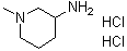 结构式 CAS# 1157849-51-8, (3S)-1-甲基-3-哌啶胺二盐酸盐