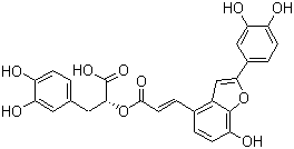 Salvianolic acid C molecular structure (CAS 115841-09-3)