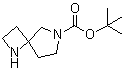 1,6-Diazaspiro[3.4]octane-6-carboxylic acid 1,1-dimethylethyl ester molecular structure (CAS 1158749-79-1)