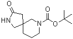 structure of CAS# 1158750-91-4, 3-Oxo-2,7-diazaspiro[4.5]decane-7-carboxylic acid 1,1-dimethylethyl ester