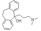 5-[3-(Dimethylamino)propyl]-10,11-dihydro-5H-dibenzo[a,d]cyclohepten-5-ol molecular structure (CAS 1159-03-1)
