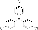 三(4-氯苯基)膦分子结构 (CAS 1159-54-2)