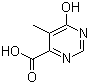 6-Hydroxy-5-methylpyrimidine-4-carboxylic acid molecular structure (CAS 1159010-94-2)
