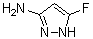 structure of CAS# 1159196-53-8, 5-Fluoro-1H-pyrazol-3-amine;5-Fluoro-3-aminopyrazole