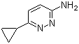 6-Cyclopropyl-3-pyridazinamine molecular structure (CAS 1159814-07-9)