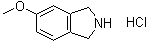 2,3-Dihydro-5-methoxy-1H-isoindole hydrochloride molecular structure (CAS 1159822-61-3)