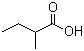 2-甲基丁酸分子结构 (CAS 116-53-0)
