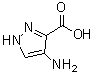 4-Amino-1H-pyrazole-3-carboxylic acid molecular structure (CAS 116008-52-7)