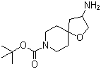 structure of CAS# 1160246-91-2, 3-Amino-1-oxa-8-azaspiro[4.5]decane-8-carboxylic acid tert-butyl ester