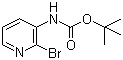 (2-Bromopyridin-3-yl)carbamic acid tert-butyl ester molecular structure (CAS 116026-98-3)