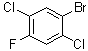 1-Bromo-2,5-dichloro-4-fluorobenzene molecular structure (CAS 1160573-74-9)