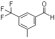 3-Methyl-5-(trifluoromethyl)benzaldehyde molecular structure (CAS 116070-39-4)