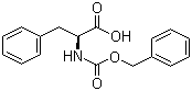 结构式 CAS# 1161-13-3, N-苄氧羰基-L-苯丙氨酸