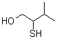 2-巯基-3-甲基-1-丁醇分子结构 (CAS 116229-37-9)