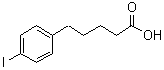4-Iodobenzenepentanoic acid molecular structure (CAS 116680-98-9)