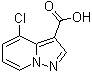 4-氯-吡唑并[1,5-a]吡啶-3-羧酸分子结构 (CAS 1167056-17-8)