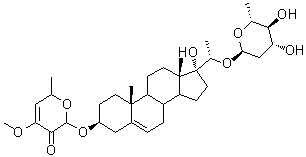 Periplocoside M molecular structure (CAS 116782-73-1)