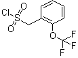 2-(Trifluoromethoxy)-benzenemethanesulfonyl chloride molecular structure (CAS 116827-38-4)