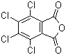 Tetrachlorophthalic anhydride molecular structure (CAS 117-08-8)