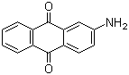 2-氨基蒽醌分子结构 (CAS 117-79-3)