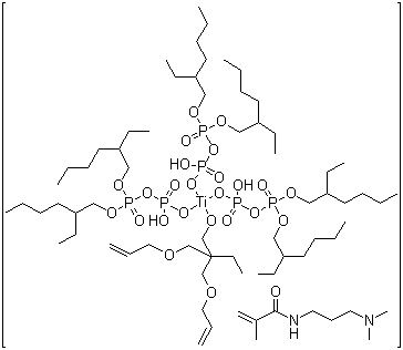 钛酸酯偶联剂 LICA 38J分子结构 (CAS 117002-37-6)