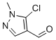5-Chloro-1-methyl-1H-pyrazole-4-carbaldehyde molecular structure (CAS 117007-77-9)