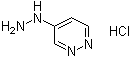 4-Hydrazinopyridazine hydrochloride molecular structure (CAS 117044-03-8)