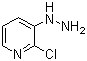 结构式 CAS# 117087-45-3, 2-氯-3-肼基吡啶