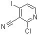 structure of CAS# 1171919-75-7, 2-Chloro-4-iodonicotinonitrile;2-Chloro-4-iodo-3-pyridinecarbonitrile