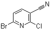 6-Bromo-2-chloro-3-pyridinecarbonitrile molecular structure (CAS 1171919-79-1)