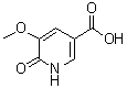 1,6-Dihydro-5-methoxy-6-oxo-3-pyridinecarboxylic acid molecular structure (CAS 1171919-98-4)