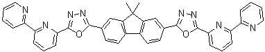2,7-Bis[2-(2,2'-bipyridin-6-yl)-1,3,4-oxadiazol-5-yl]-9,9-dimethylfluorene molecular structure (CAS 1174006-45-1)