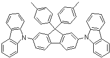 9,9'-[9,9-Bis(4-methylphenyl)-9H-fluorene-2,7-diyl]bis-9H-carbazole molecular structure (CAS 1174006-50-8)