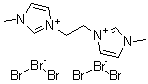 3,3'-(1,2-Ethanediyl)bis[1-methyl-1H-imidazolium (tribromide) (1:2) molecular structure (CAS 1174893-99-2)