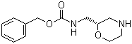 结构式 CAS# 1174913-73-5, N-[(2S)-2-吗啉基甲基]氨基甲酸苄酯