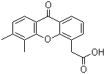 structure of CAS# 117570-53-3, 5,6-Dimethylxantheonone-4-acetic acid;DMXAA