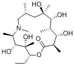 Azithromycin Aglycone molecular structure (CAS 117693-42-2)