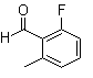 2-Fluoro-6-methylbenzaldehyde molecular structure (CAS 117752-04-2)
