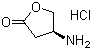 (S)-4-Aminodihydro-2(3H)-furanone hydrochloride molecular structure (CAS 117752-82-6)
