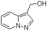 Pyrazolo[1,5-a]pyridin-3-ylmethanol molecular structure (CAS 117782-76-0)